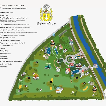 Ledowohouse Industrial Own Golf Course, Kids Friendly Villa Ledowo (Gdansk)