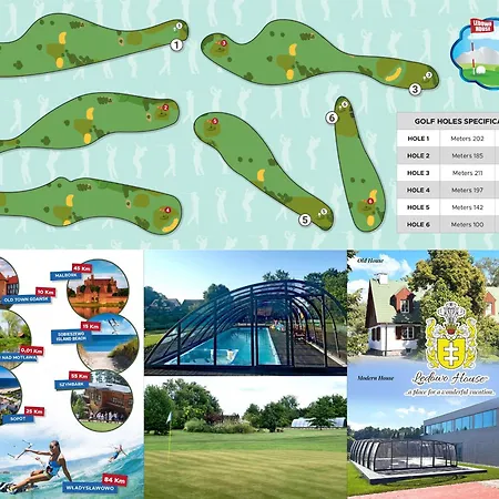 Ledowohouse Industrial Own Golf Course, Kids Friendly *