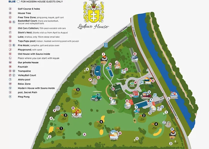 Ledowohouse Industrial Own Golf Course, Kids Friendly Villa Ledowo (Gdansk)