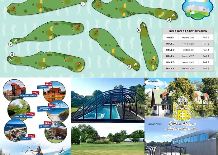 Ledowohouse Industrial Own Golf Course, Kids Friendly *